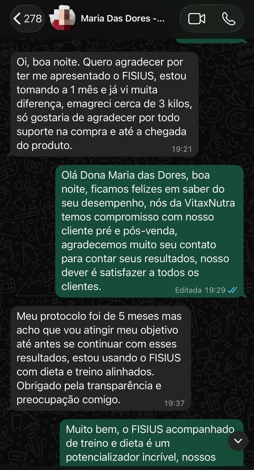 Depoimento Maria Das Dores - Fisius